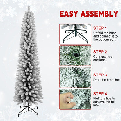 Pencil Christmas tree assembly instructions